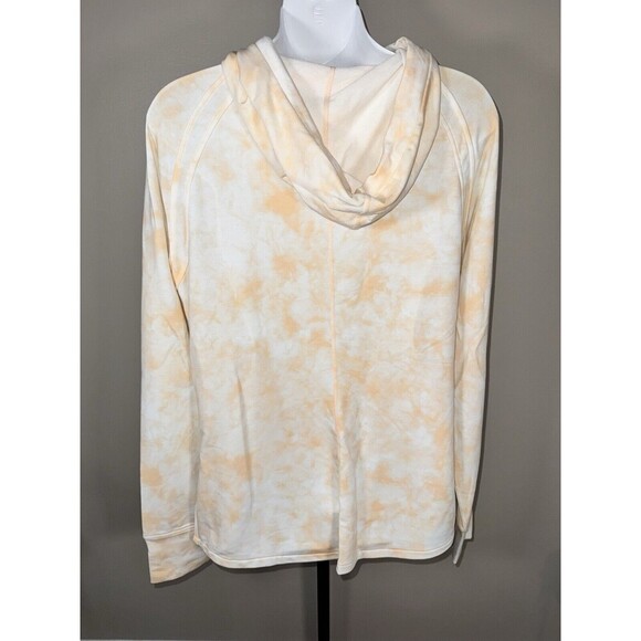 Title Nine Manresa Hoodie in Peach Tie Dye, Women's Size L NWOT - Picture 4 of 6
